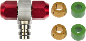 Service Port Tee For 3/8 High Pressure Side Line - Dorman 800-967