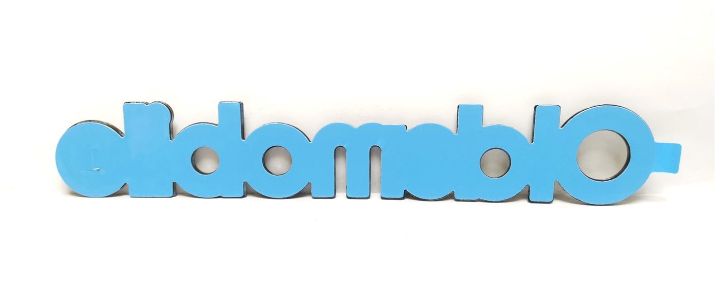 One Gold Black Oldsmobile Door Emblem GM 15957900