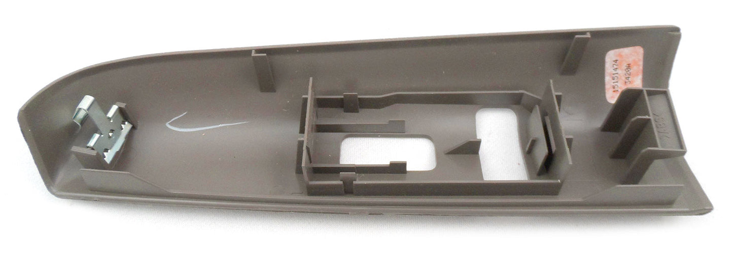 New OEM Front Passenger Window Switch Plate 1998-2005 for S10, Blazer Graphite