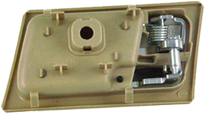 Interior Door Handle - Front Left - Chrome & Beige (Camel) - Dorman 81724