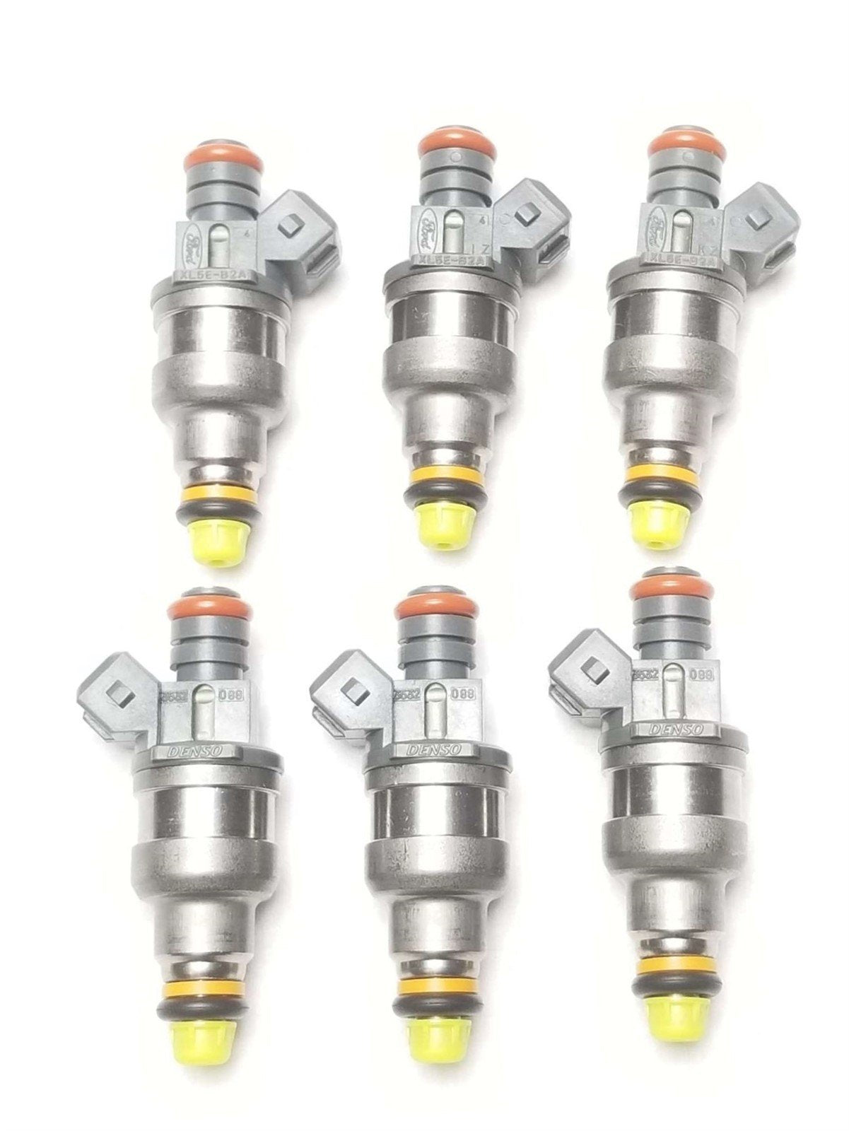 6 New OEM XL5E-B2A FLEX Injector XL5E9F593B2A CM4935 For Ford Truck, Mazda B3000