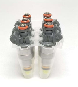 6 New OEM XL5E-B2A FLEX Injector XL5E9F593B2A CM4935 For Ford Truck, Mazda B3000