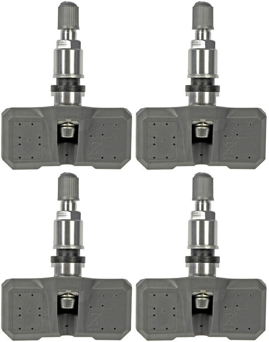 Four Tire Pressure Monitoring System (TPMS) Sensor (Dorman 974-008)