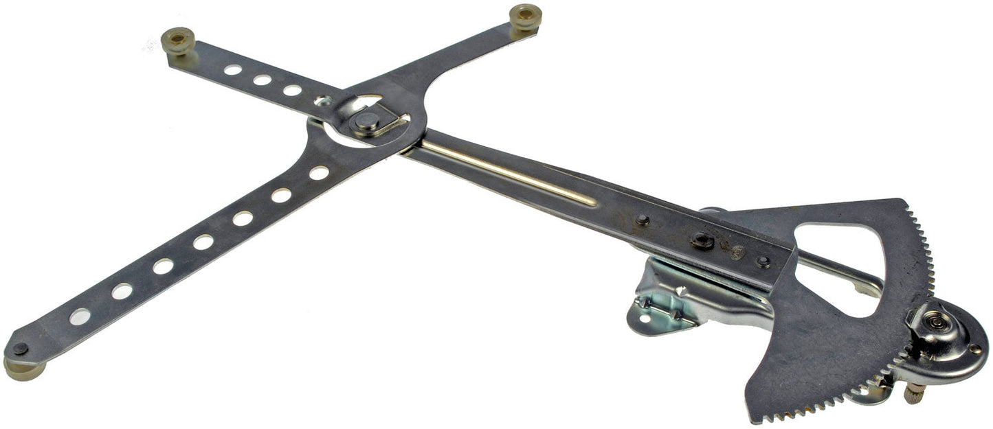 One Front Left Manual Window Regulator Dorman 749-075