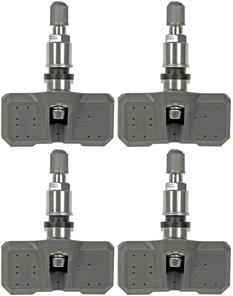 Four Tire Pressure Monitoring System (TPMS) Sensor Dorman 974-036