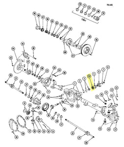 Bulk Stock Front Outer Differential Pinion Seal 458859, 14047287, 8622