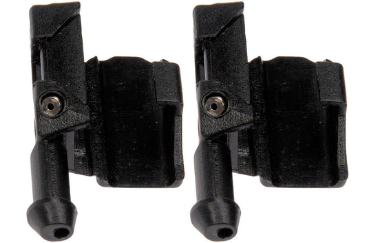 2 Heavy Duty Wiper Nozzle Front - Dorman 924-5504 1070123 Fits 05-12 Volvo VNL