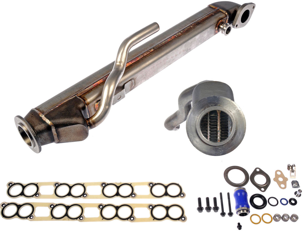 One Egr Cooler (Dorman 904-218) For 2005-10 Ford 6.0L Diesel