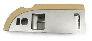 OEM GM 25845732 Bazel Left Hand Driver's Side Window Switch Plate Cashmere Two Door Manual Fold Mirror 07-10 Silverado Sierra Code-DL8 Old P/N: 15871528