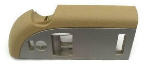 OEM GM 25845732 Bazel Left Hand Driver's Side Window Switch Plate Cashmere Two Door Manual Fold Mirror 07-10 Silverado Sierra Code-DL8 Old P/N: 15871528