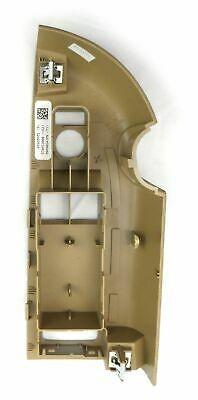 OEM GM 25845732 Bazel Left Hand Driver's Side Window Switch Plate Cashmere Two Door Manual Fold Mirror 07-10 Silverado Sierra Code-DL8 Old P/N: 15871528