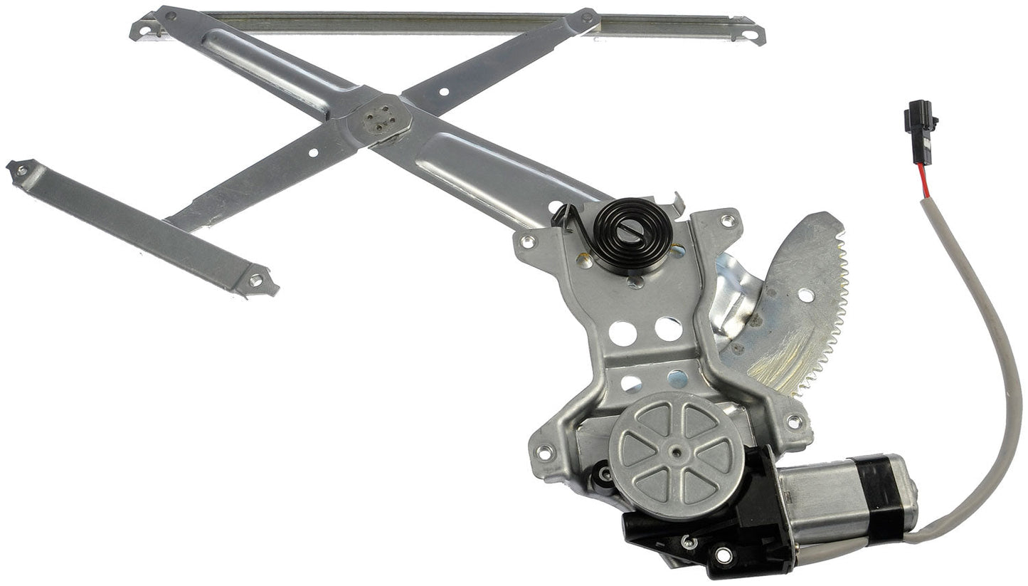 One Front Left Power Window Regulator With Motor Dorman 748-502