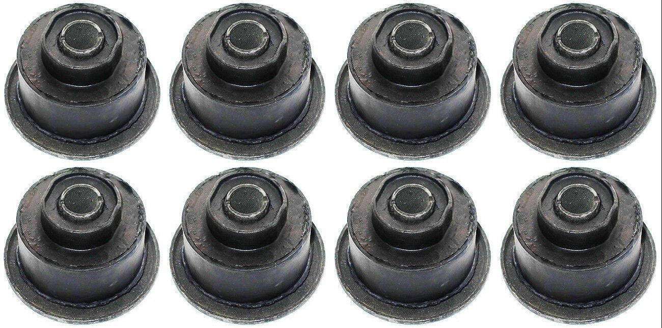 Eight New OEM 15667493 Subframe Mount Bushings for Front & Center Cab GM Trucks