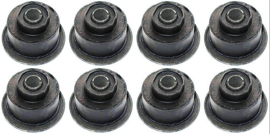 Eight New OEM 15667493 Subframe Mount Bushings for Front & Center Cab GM Trucks