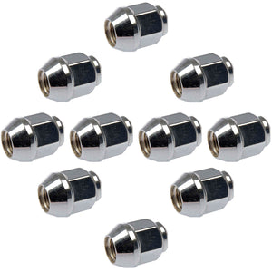 10 Wheel Lug Nut (Dorman #611-274) M12-1.25 Acorn - 19mm Hex, 29.9mm Length