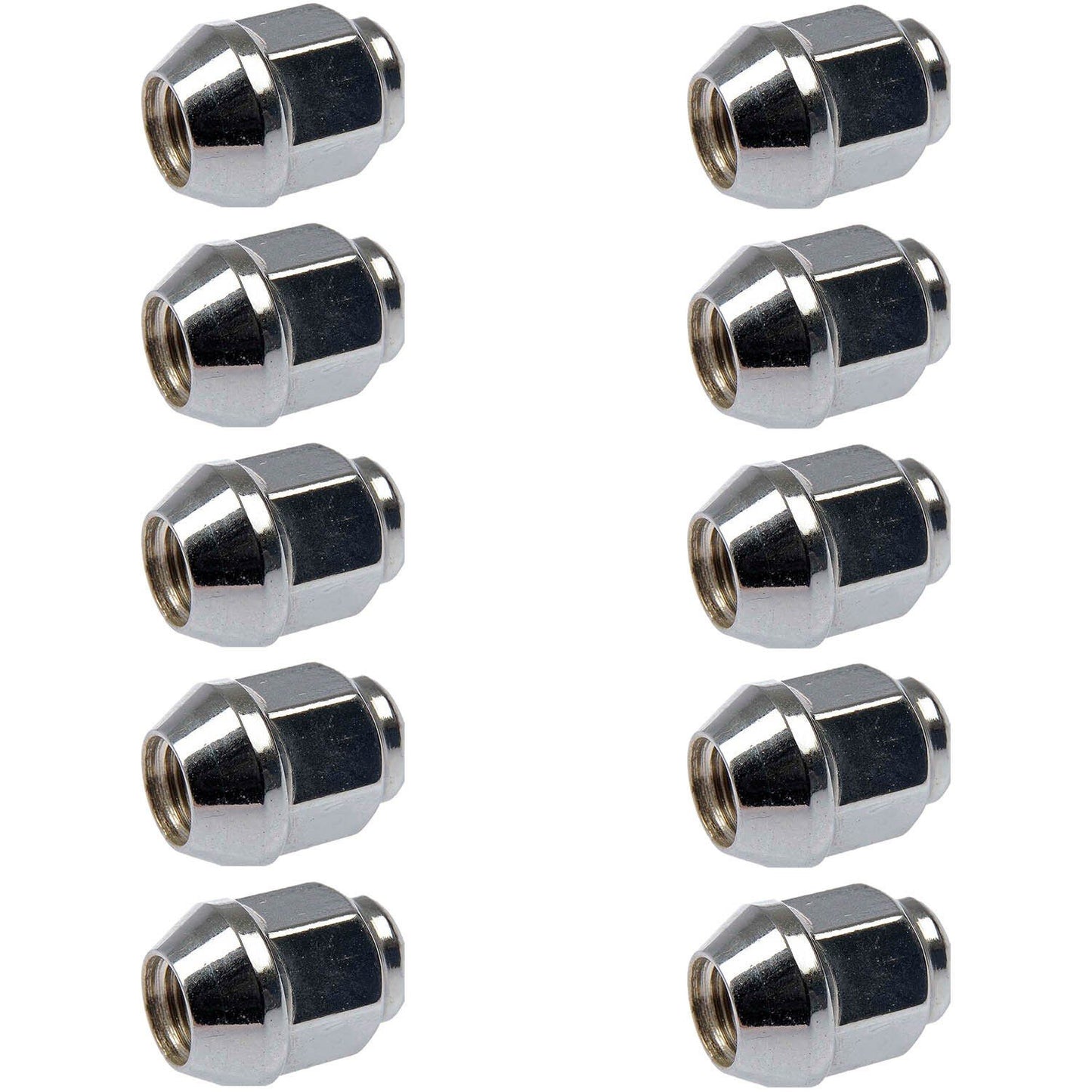 10 Wheel Lug Nut (Dorman #611-274) M12-1.25 Acorn - 19mm Hex, 29.9mm Length