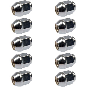 10 Wheel Lug Nut (Dorman #611-274) M12-1.25 Acorn - 19mm Hex, 29.9mm Length
