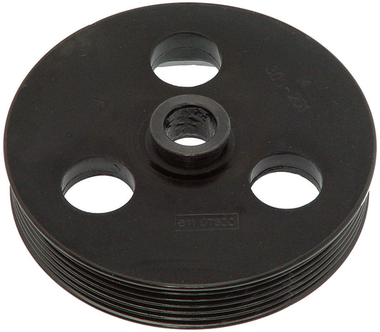 6 Groove Serpentine Power Steering Pump Pulley Dorman 300-201 Replaces 10166335
