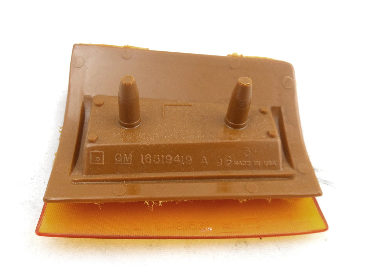 New USA-Made OEM Front Left Upper Side Marker Lamp/Lens GM 5977463 (Amber)