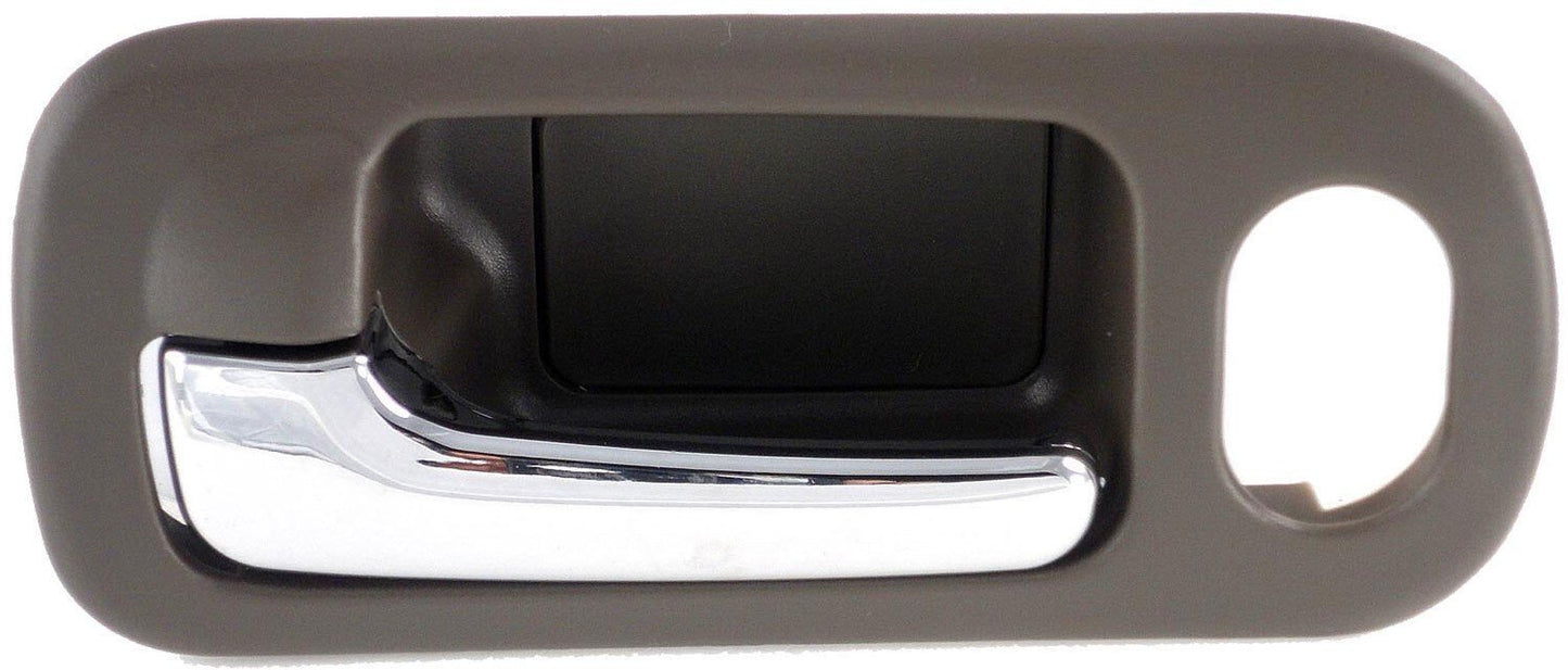 Front Left Sedan Taupe & Chrome Interior Door Handle (Dorman# 82202)