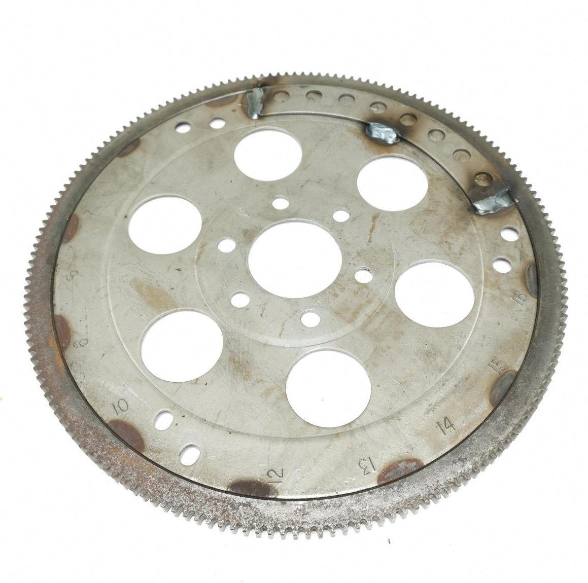 Automatic Transmission Flywheel Fits 79-90 GM Cars With V8-260, 307, 403 Electra Lesabre Firebird Brougham Fleetwood Seville Caprice (166 teeth,13.91"OD,12-14 Pitch)
