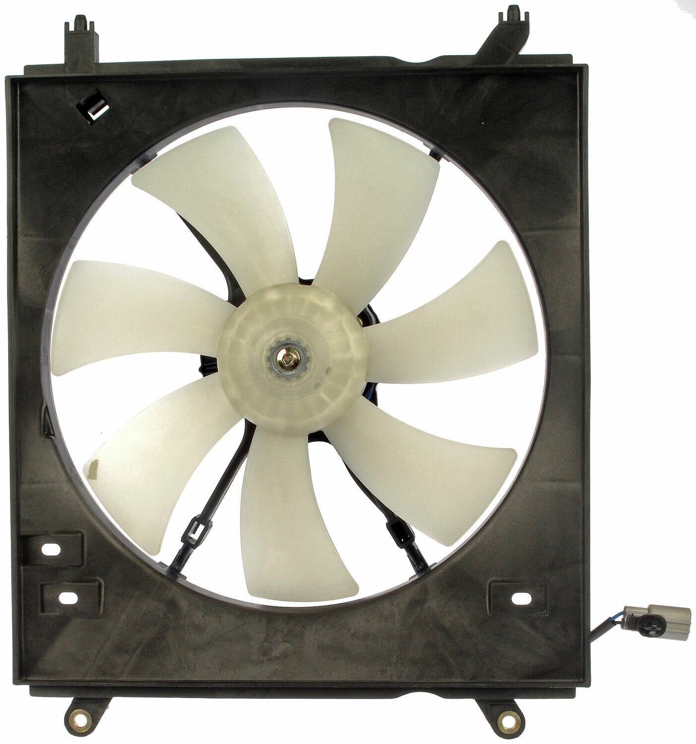 A/C Condenser Radiator Fan Assembly (Dorman 620-543) w/ Shroud, Motor & Blade