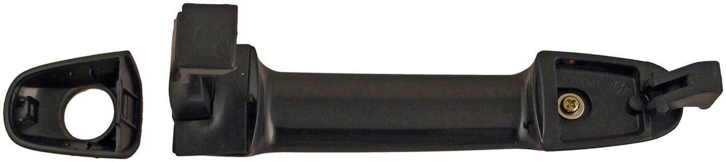 Ext Door Handle Front Left w/ Keyhole Primed Black w/ Chrome Insert - 79824