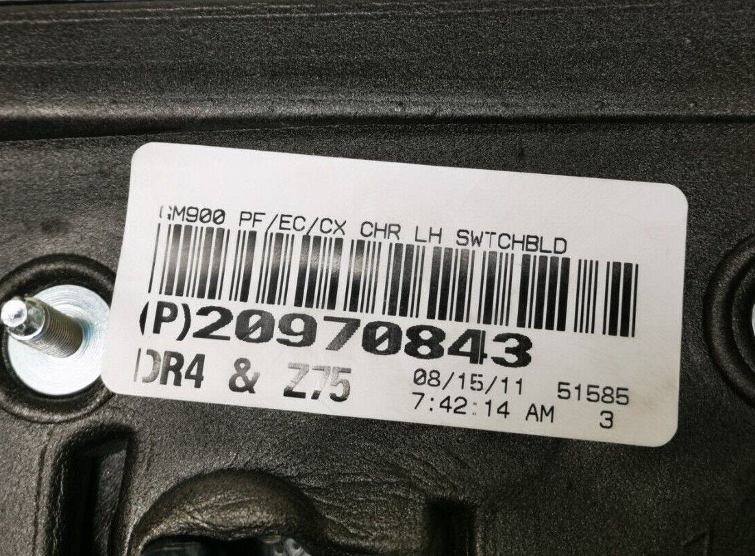 OE LH Power Fold Auto Dimming Mirror 07-14 Escalade Yukon Tahoe Swtch Blade DR4