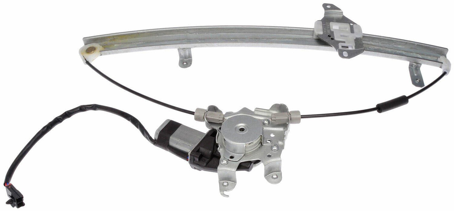 One Front Left Power Window Regulator With Motor Dorman 741-908