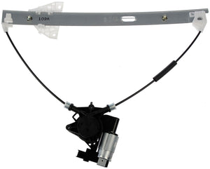 One Front Left Power Window Regulator With Motor Dorman 748-050