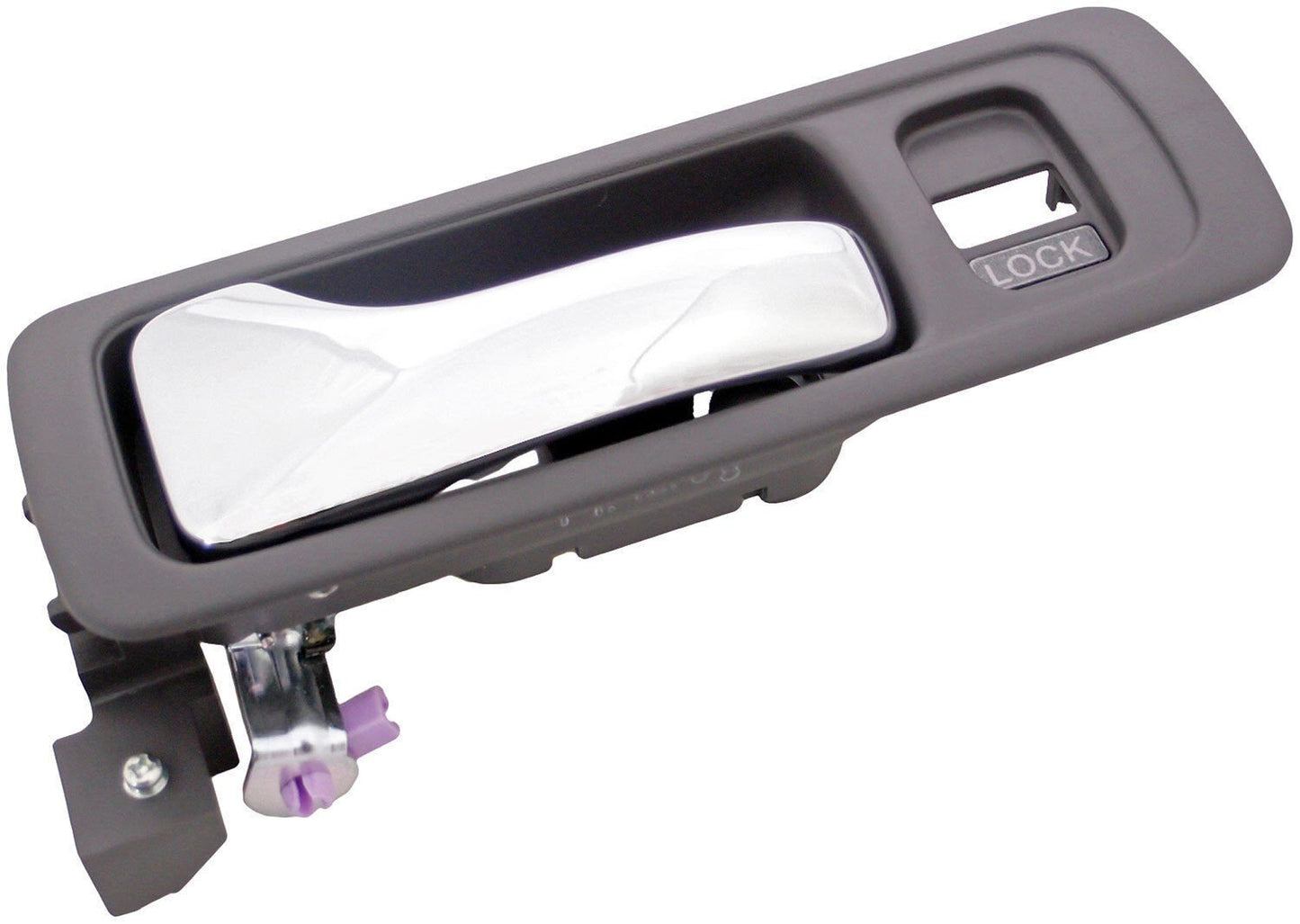 Interior Door Handle Front Left Chrome Lever/Gray Housing - Dorman# 81747