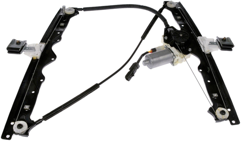 One Front Left Power Window Regulator With Motor Dorman 748-192