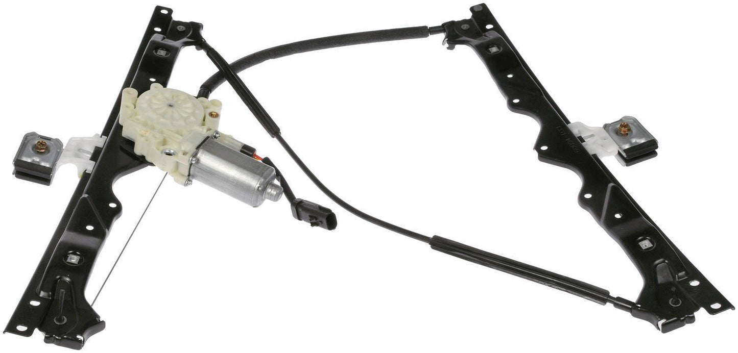 One Front Left Power Window Regulator With Motor Dorman 748-192