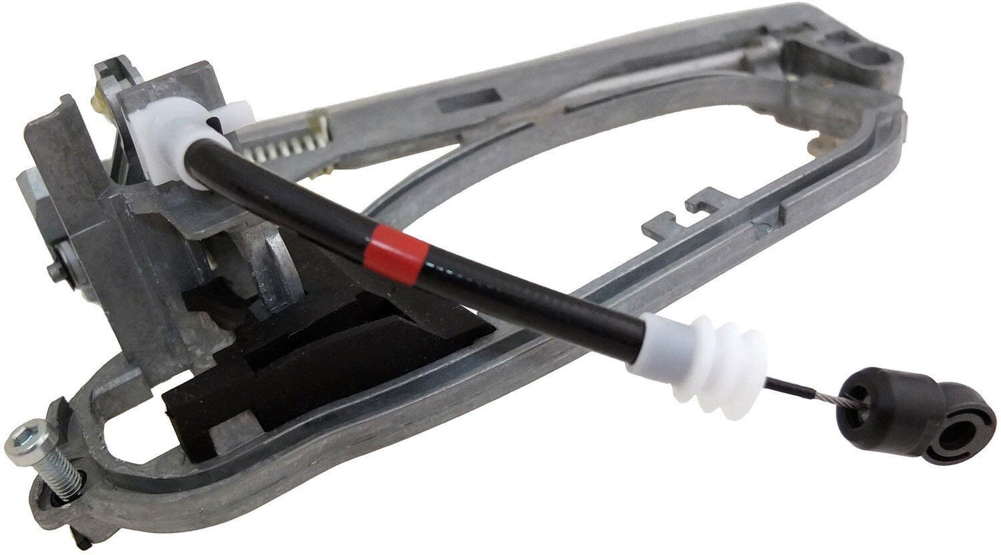 Exterior Door Handle Front Left Carrier With Silver Cable - Dorman# 95316