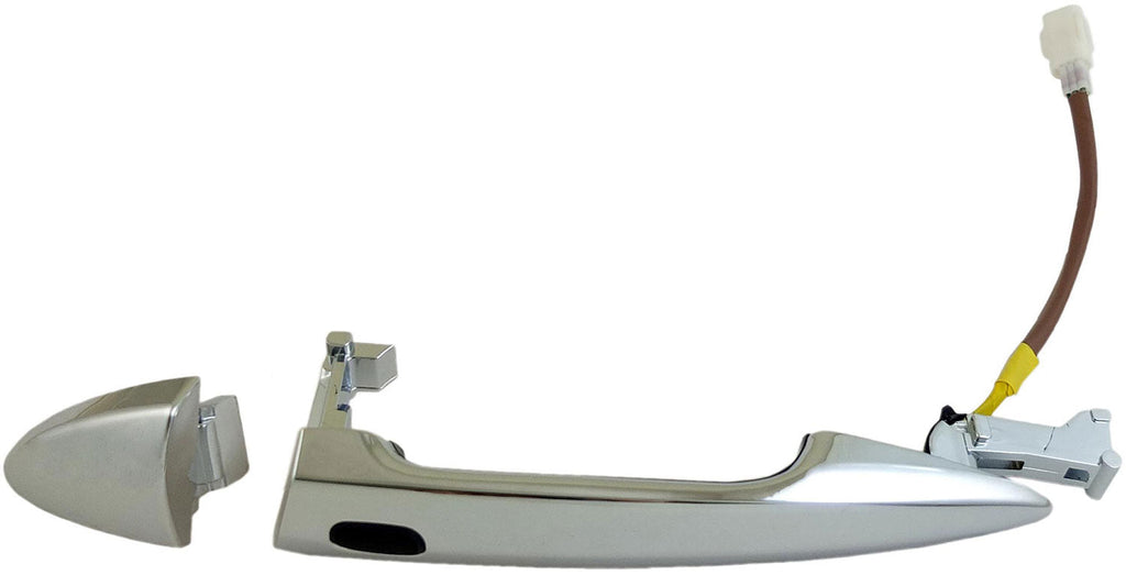 Exterior Door Handle Rear Right RFID Chrome - Dorman# 93059