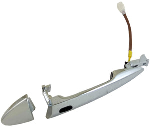 Exterior Door Handle Rear Right RFID Chrome - Dorman# 93059