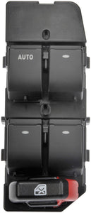 Power Window Switch - Master Switch - Backlight Blue (Dorman 901-169)