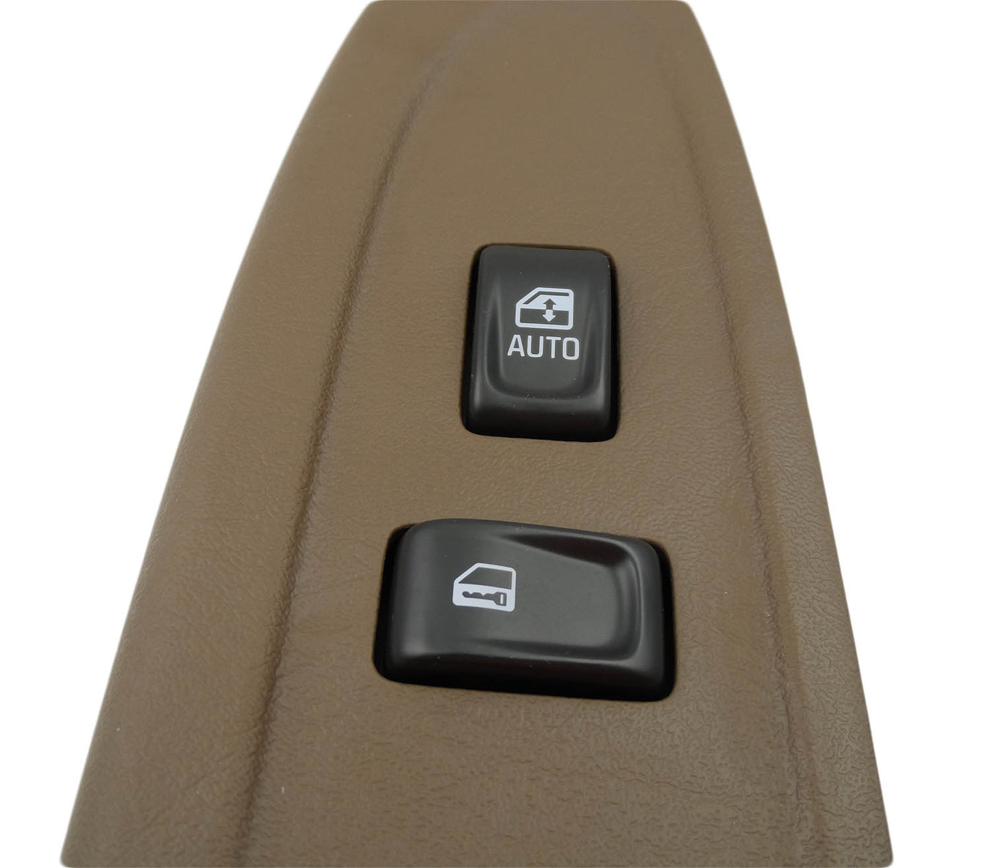 OEM Front Right Window / Door Lock Switch GM 15180064 Tan Removable Cover