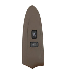 OEM Front Right Window / Door Lock Switch GM 15180064 Tan Removable Cover