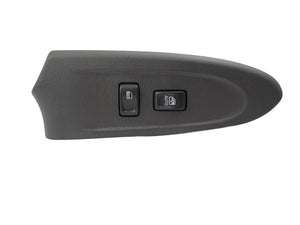 OEM Front Right Window / Door Lock Switch GM 15180065 Pewter Removable Cover