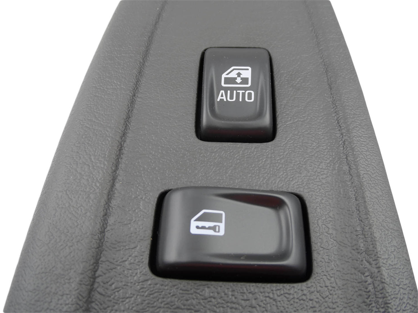 OEM Front Right Window / Door Lock Switch GM 15180065 Pewter Removable Cover