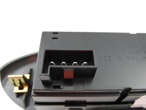 OEM Front Right Window / Door Lock Switch GM 15180065 Pewter Removable Cover