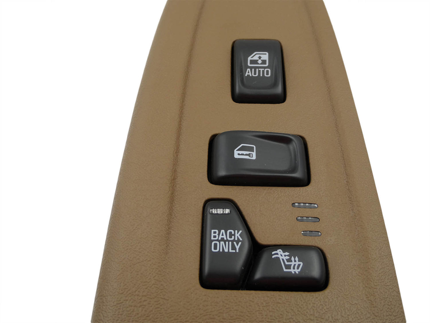 15212587 15180068 OEM Front Right Window / Door Lock Switch Oak Removable Cover