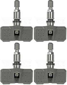 Four Tire Pressure Monitoring System (TPMS) Sensor Dorman 974-031