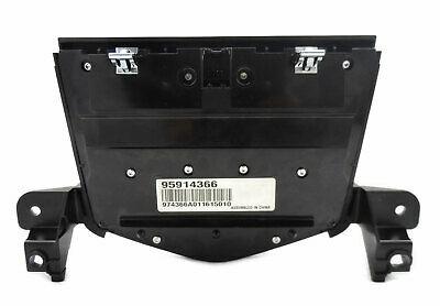 OEM GM 95914366 Radio Control Panel fits 2011-2015 Chevrolet Cruze no Navigation