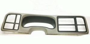GM OEM Cluster Dash Trim Radio Bezel 99-02 SILVERADO SIERRA - GRAY - MED NEUTRAL