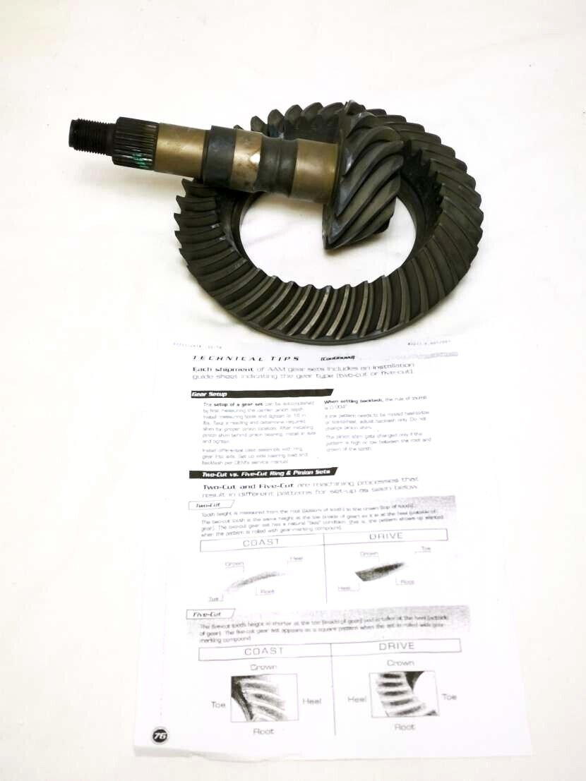 American Axle 26066706 Ring & Pinion 8.6X10-Bolt-3.73 Gear Set
