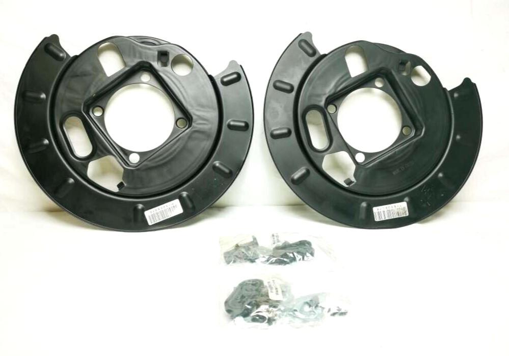 Pair Rear Disc Brake Dust Shield Pair 8.625 Ring Gear Chevrolet GMC Truck