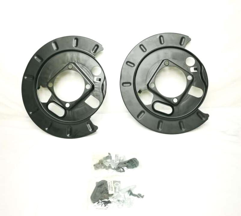Pair Rear Disc Brake Dust Shield Pair 8.625 Ring Gear Chevrolet GMC Truck