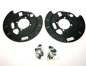 Pair Rear Disc Brake Dust Shield Pair 8.625 Ring Gear Chevrolet GMC Truck